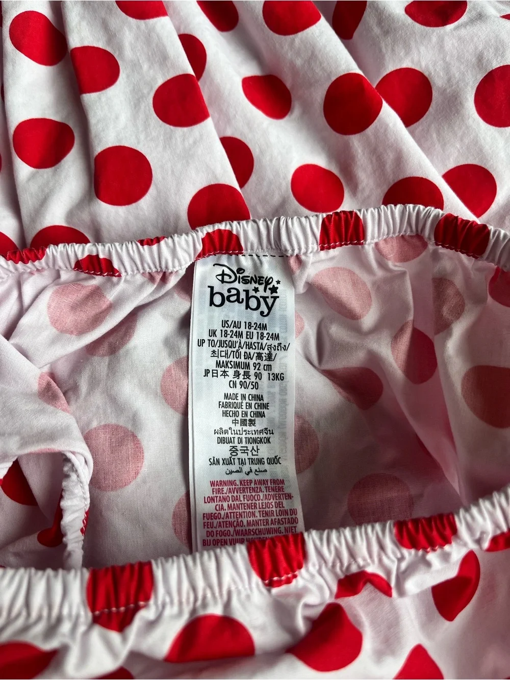 Disney Minnie Dress & Matching Bloomers